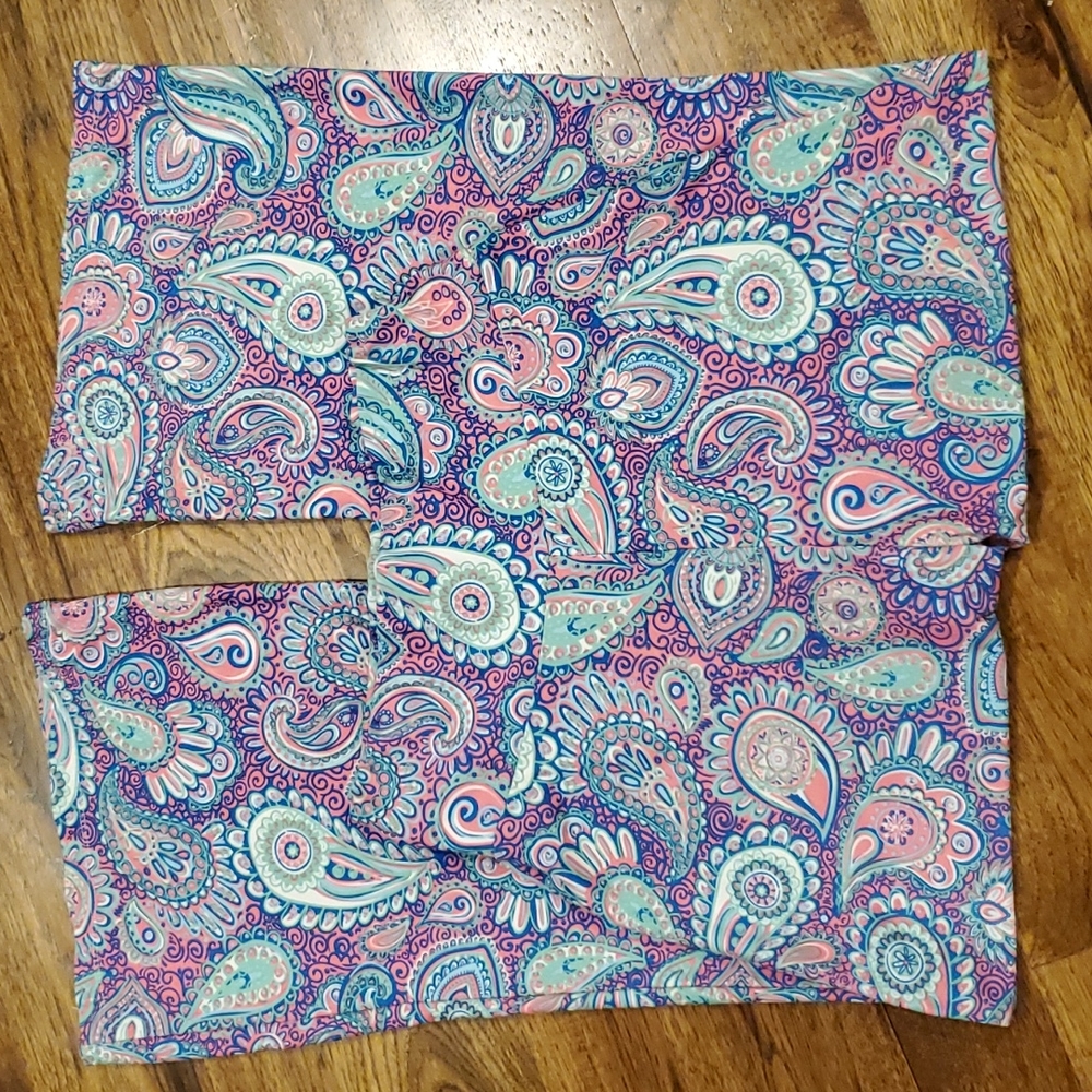 Womens Simply Southern paisley wide leg pants size S/M